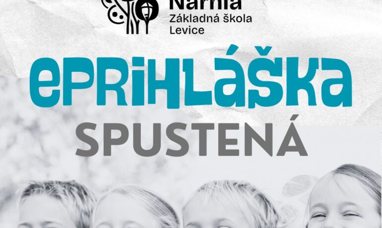 E-prihláška spustená!